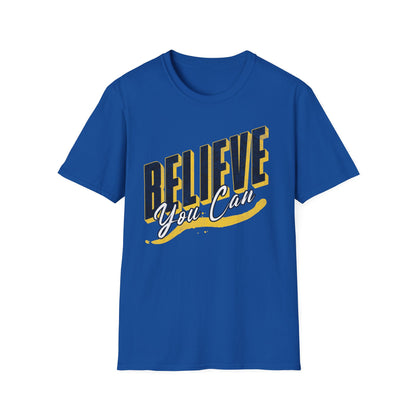 Believe you can T-Shirt, Motivational Tee, Unisex Graphic Shirt, Gift, Casual Wear, Summer Fashion
