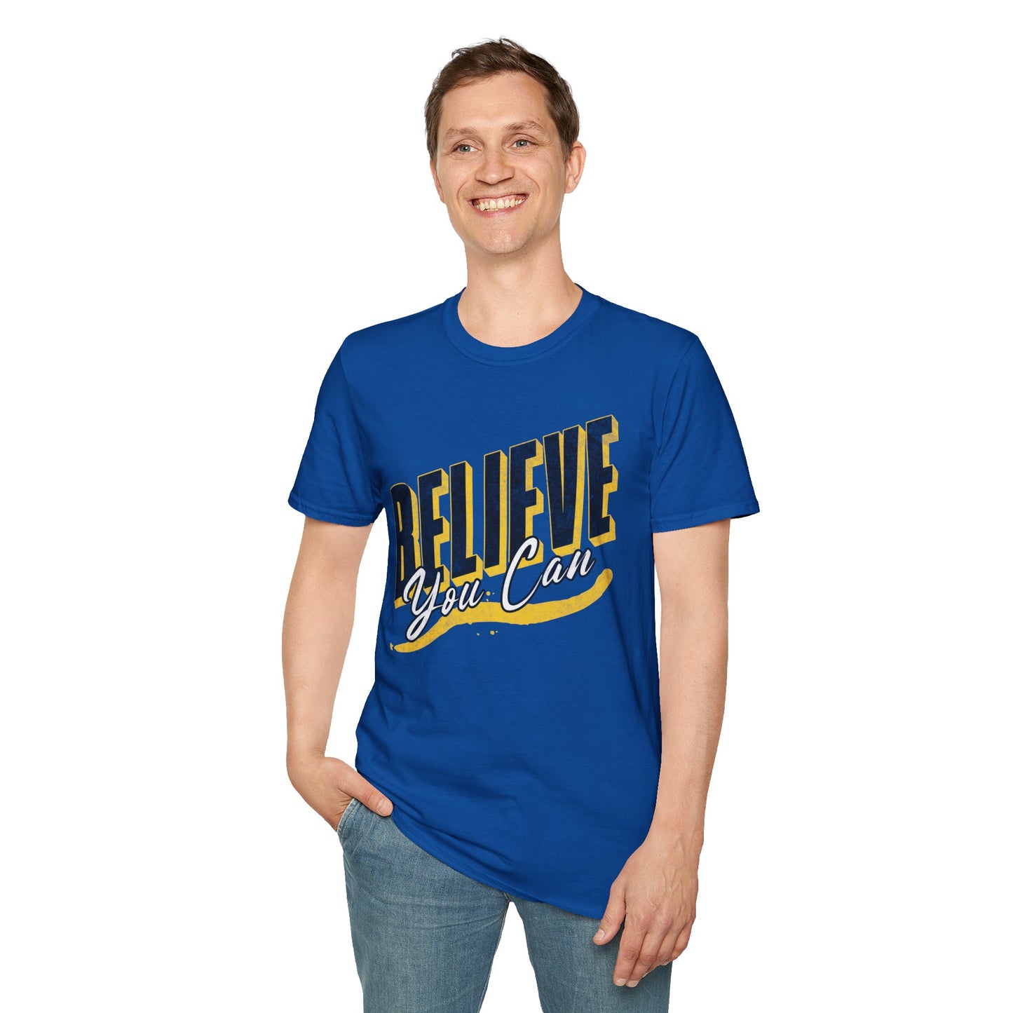 Believe you can T-Shirt, Motivational Tee, Unisex Graphic Shirt, Gift, Casual Wear, Summer Fashion