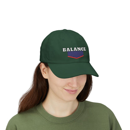 Balance Embroidered Dad Cap