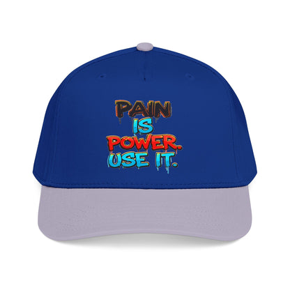 Pain Is Power Motivational Baseball Cap