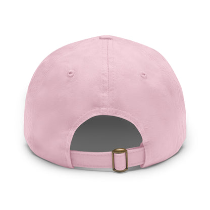 KIND Dad Hat with Leather Patch, Motivational Baseball Cap, Stylish Sun Hat