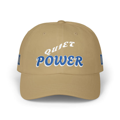 Quiet Power Embroidered Dad Cap