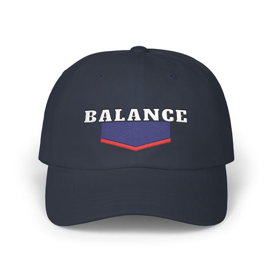 Balance Embroidered Dad Cap