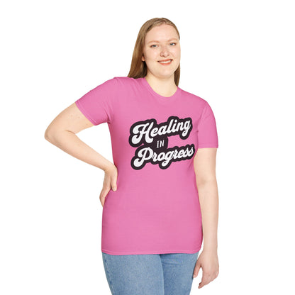 Healing in Progress T-Shirt, Inspirational Tee