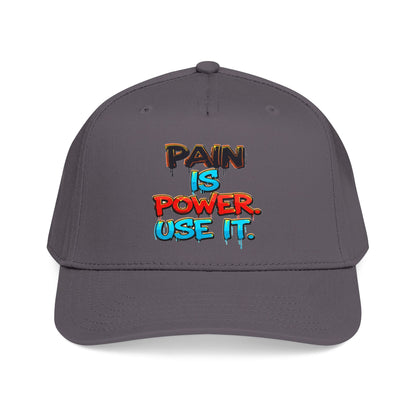 Pain Is Power Motivational Baseball Cap