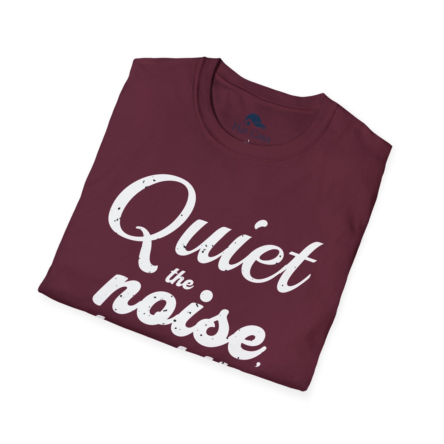 Motivational Quote Unisex T-Shirt - Quiet the Noise, Trust the Timing