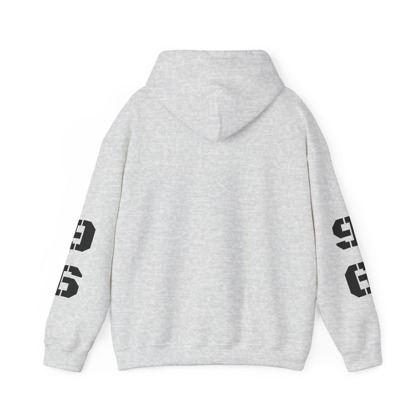 Hooded Sweatshirt with Quote 'Progress, not Perfection'