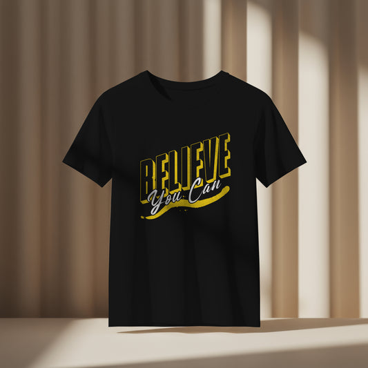 Believe you can T-Shirt, Motivational Tee, Unisex Graphic Shirt, Gift, Casual Wear, Summer Fashion