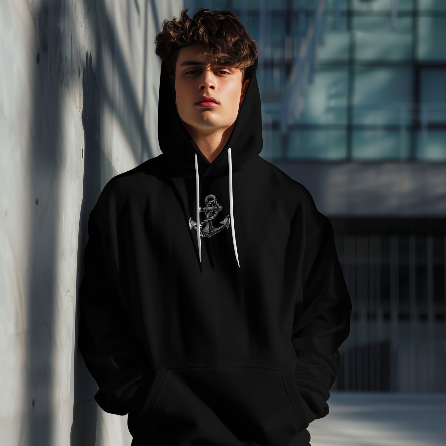 Be Your Anchor Hoodie - Unisex French Terry Pullover, Cozy Gift for Sailors, Nautical Theme, Motivational Apparel