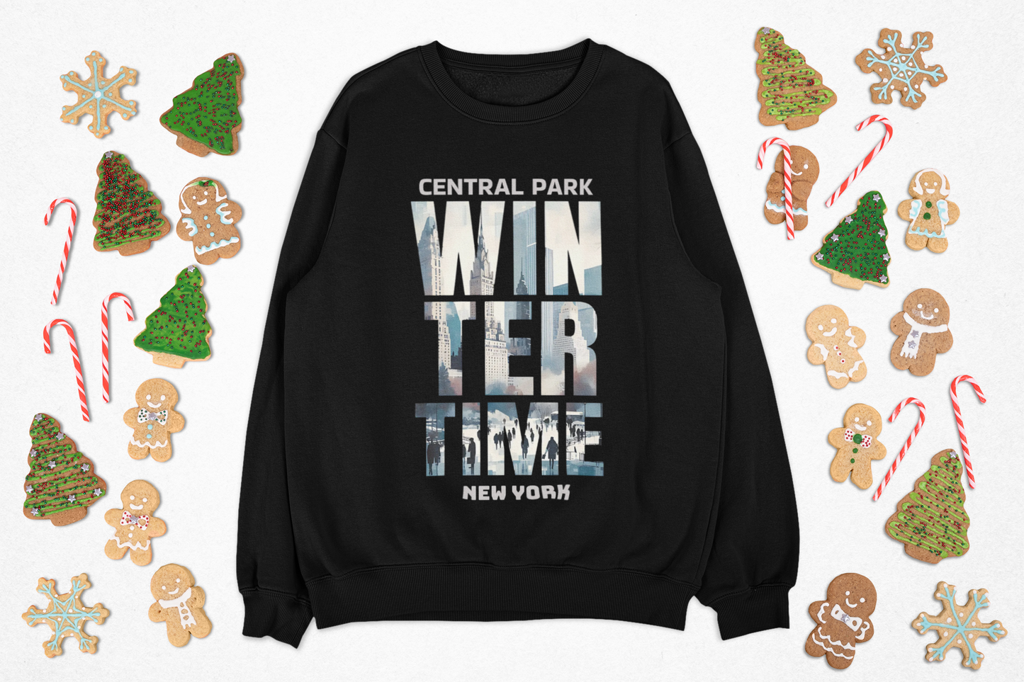 Central Park New York Crewneck Sweatshirt