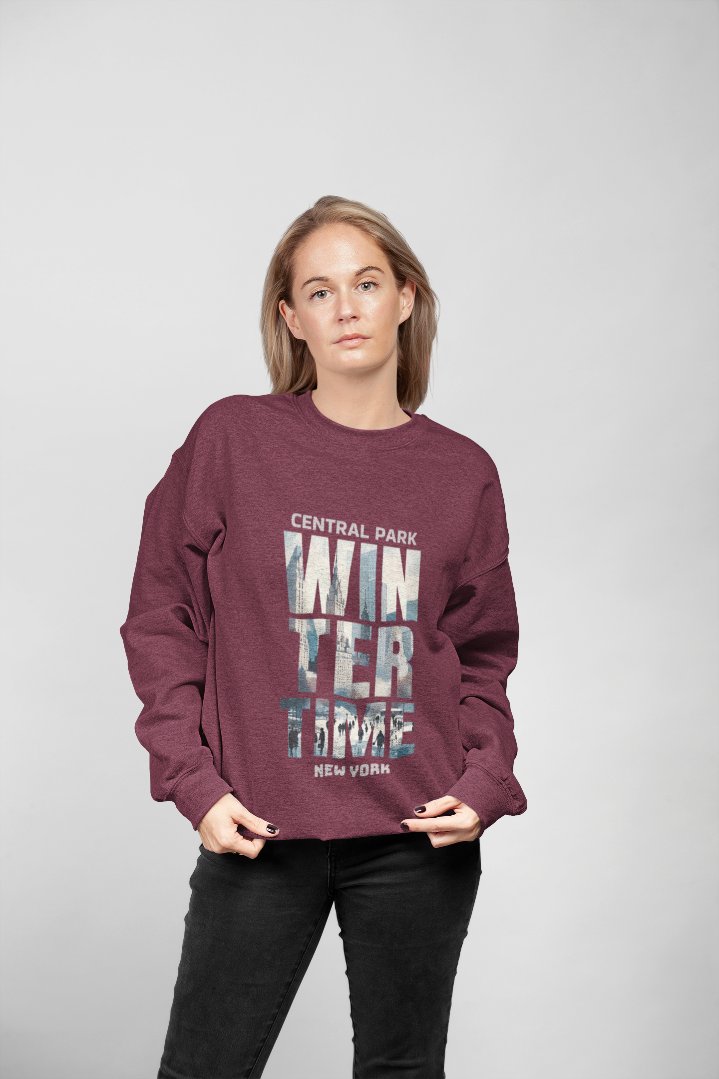 Central Park New York Crewneck Sweatshirt