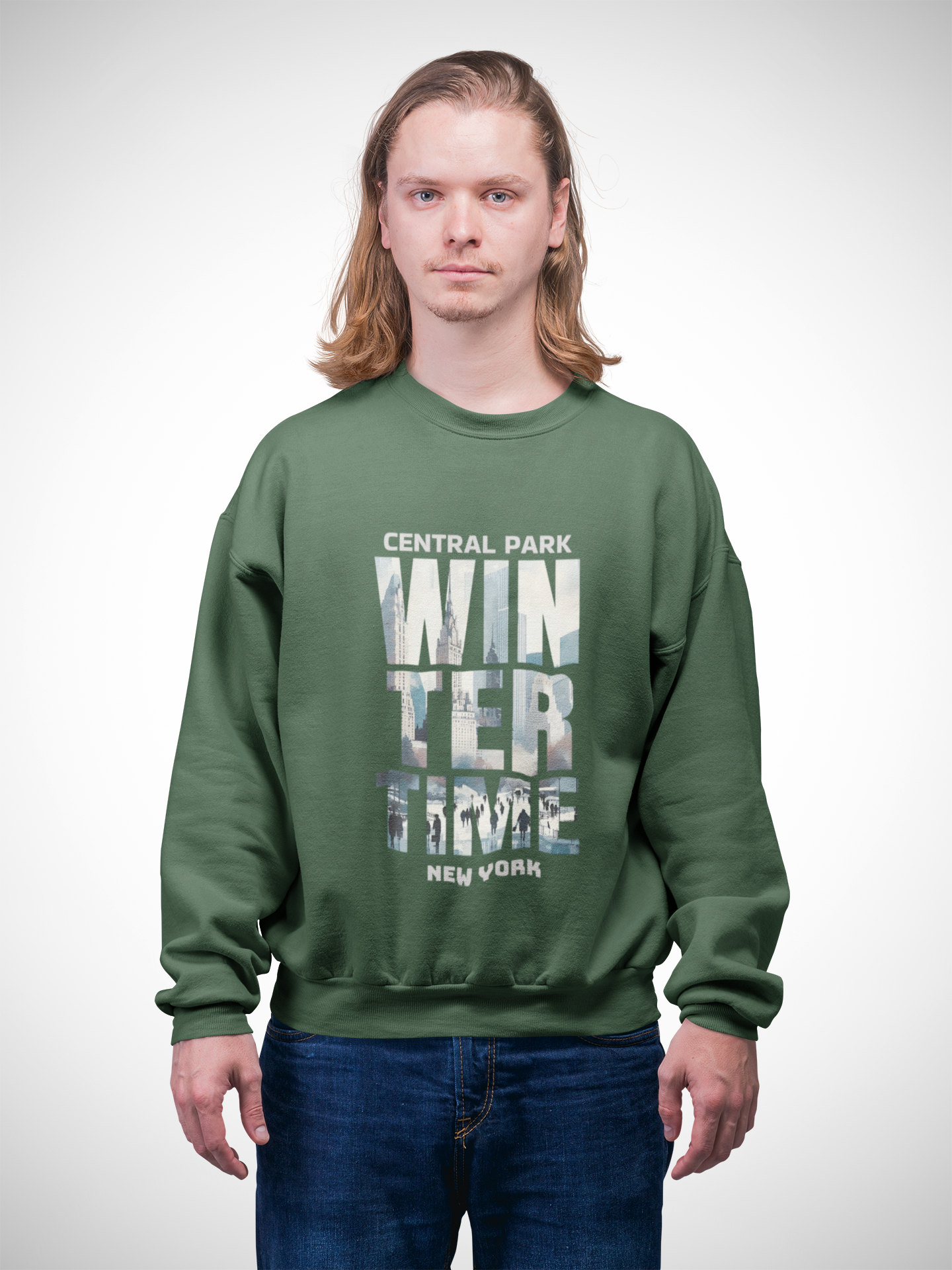 Central Park New York Crewneck Sweatshirt