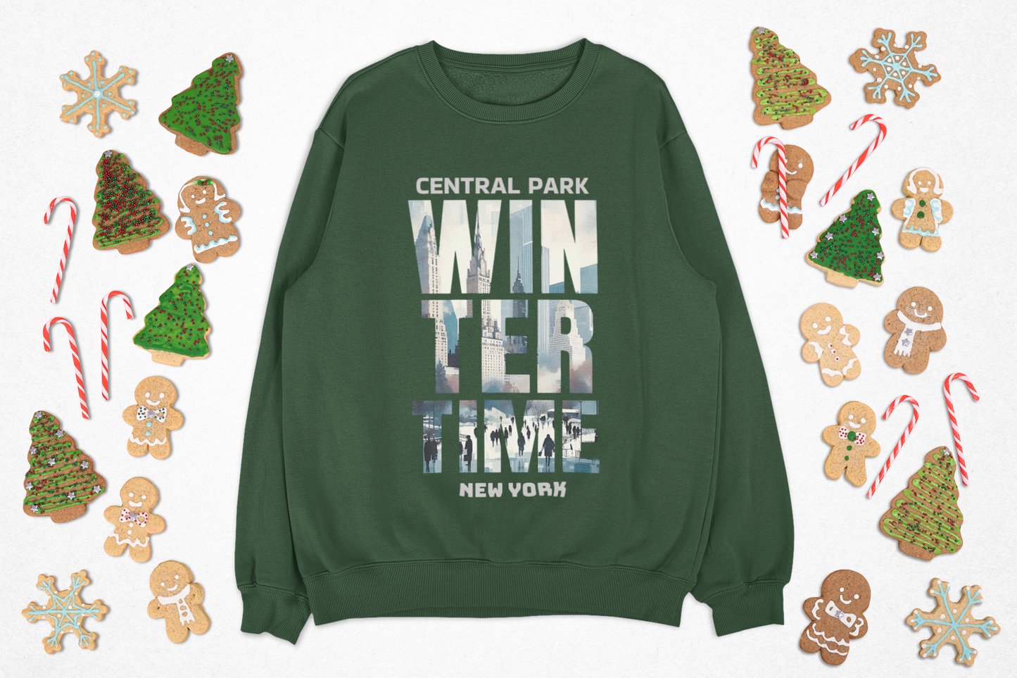 Central Park New York Crewneck Sweatshirt