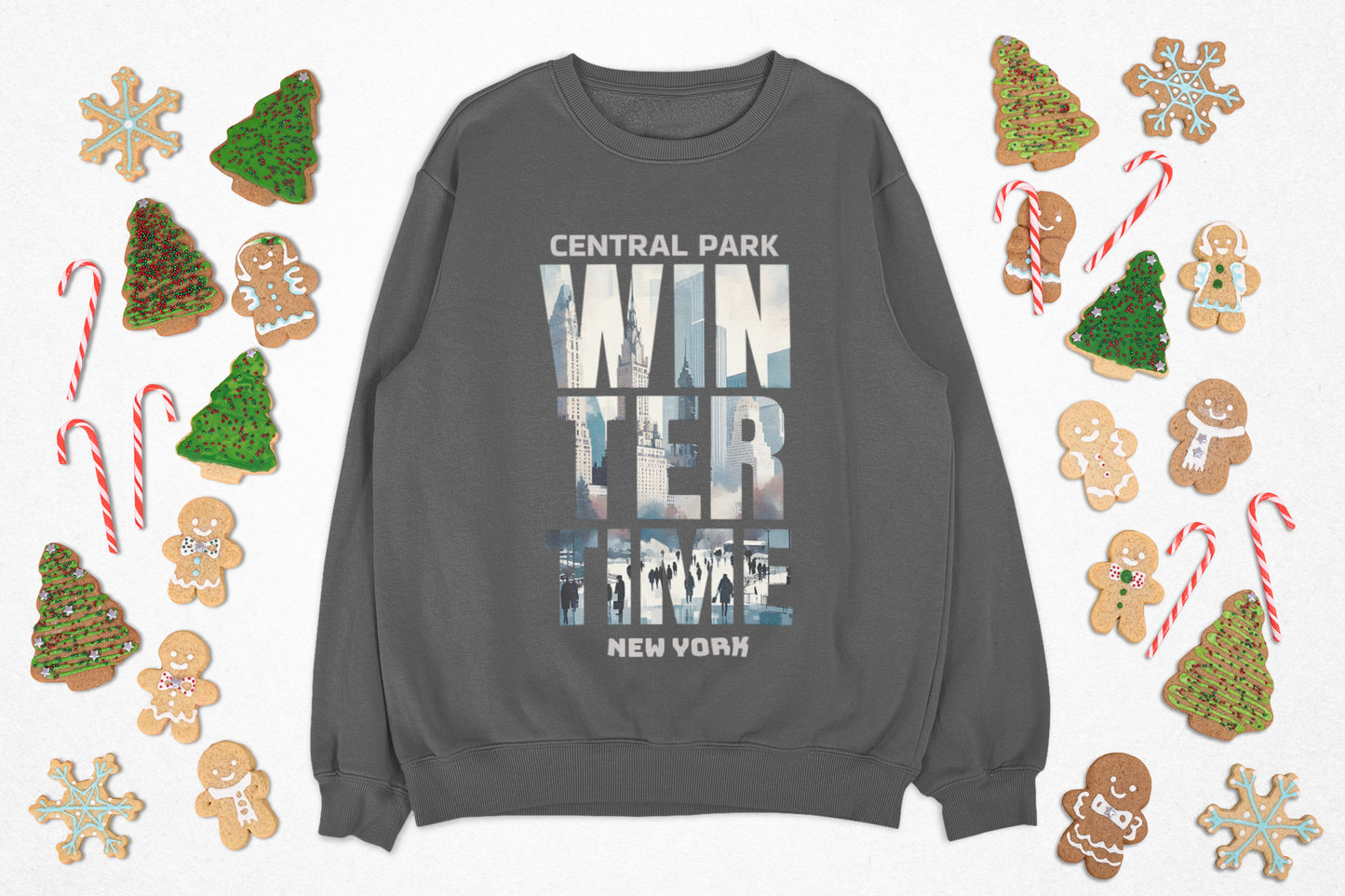 Central Park New York Crewneck Sweatshirt