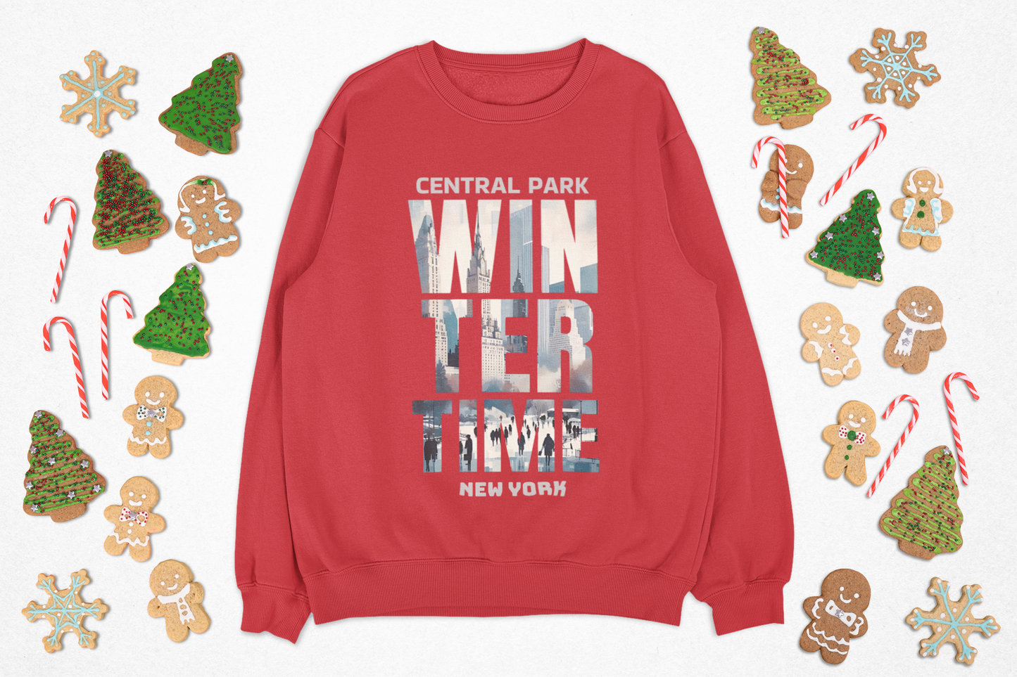 Central Park New York Crewneck Sweatshirt