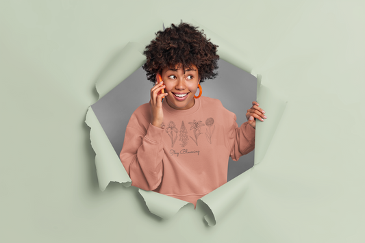 Floral Stay Blooming Sweatshirt