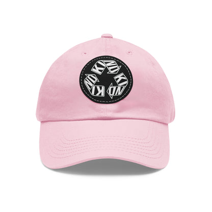 KIND Dad Hat with Leather Patch, Motivational Baseball Cap, Stylish Sun Hat