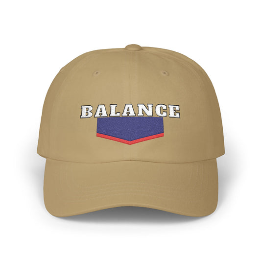 Balance Embroidered Dad Cap