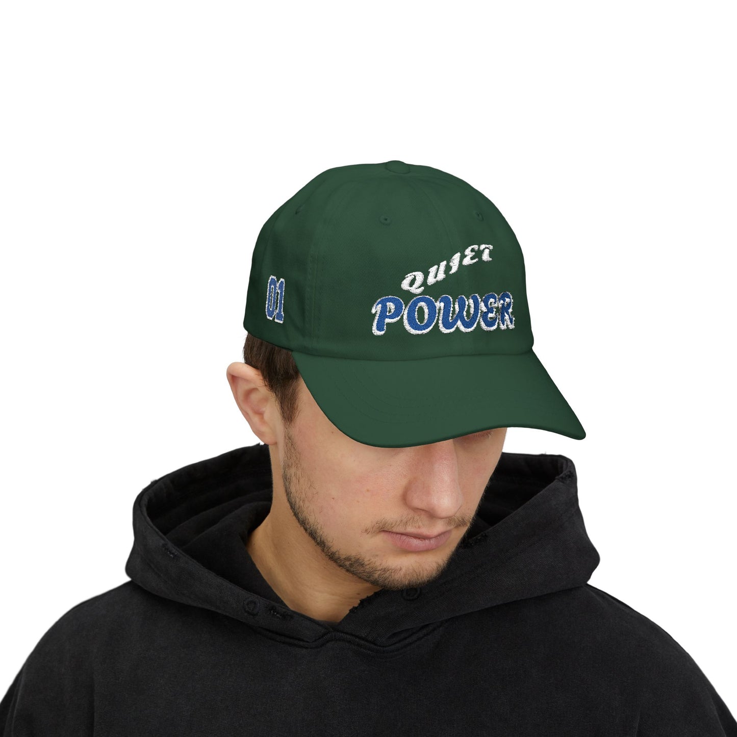 Dad Cap — 'Quiet Power' Embroidered Baseball Hat