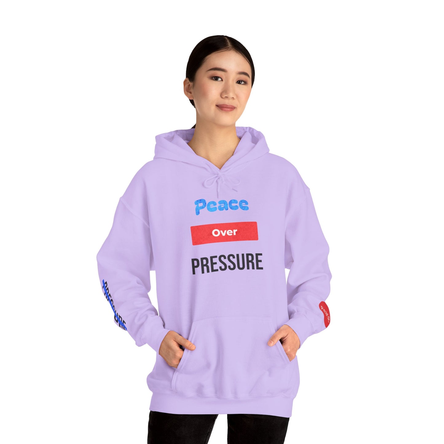 Peace Over Pressure Unisex Heavy Blend Hooded Sweatshirt