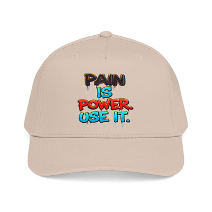 Pain Is Power Motivational Baseball Cap