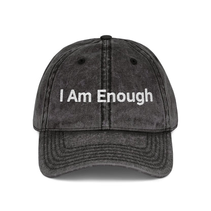Embroidered Cap - Inspirational Vintage Hat