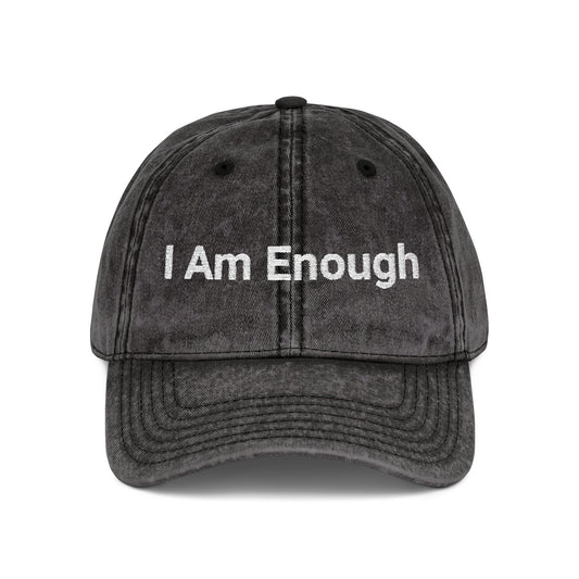 Embroidered Cap - Inspirational Vintage Hat