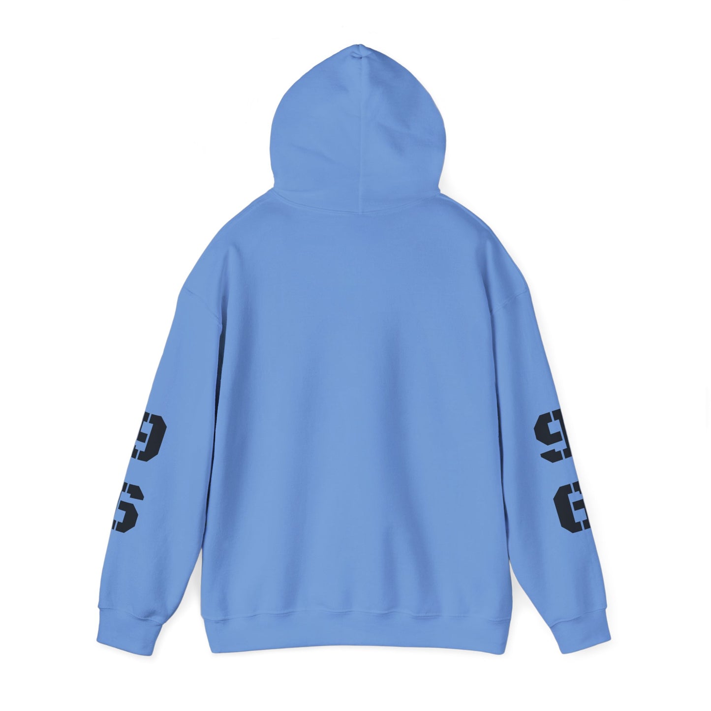 Hooded Sweatshirt with Quote 'Progress, not Perfection'