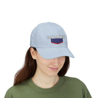 Balance Embroidered Dad Cap