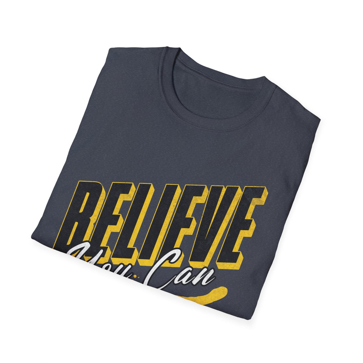 Believe you can T-Shirt, Motivational Tee, Unisex Graphic Shirt, Gift, Casual Wear, Summer Fashion