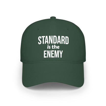 Standard Is the Enemy Low Profile Baseball Cap