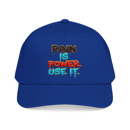 Pain Is Power Motivational Baseball Cap