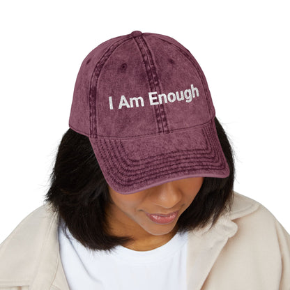 Embroidered Cap - Inspirational Vintage Hat
