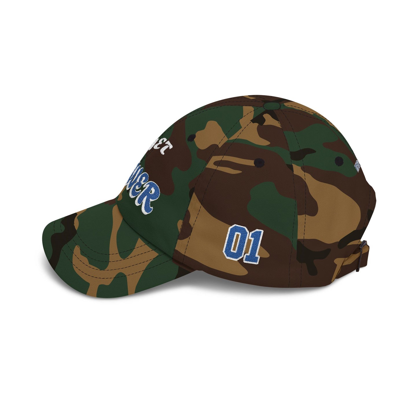 Dad Cap — 'Quiet Power' Embroidered Baseball Hat