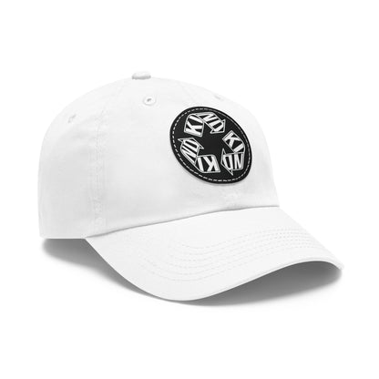 KIND Dad Hat with Leather Patch, Motivational Baseball Cap, Stylish Sun Hat