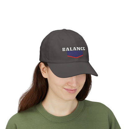 Balance Embroidered Dad Cap