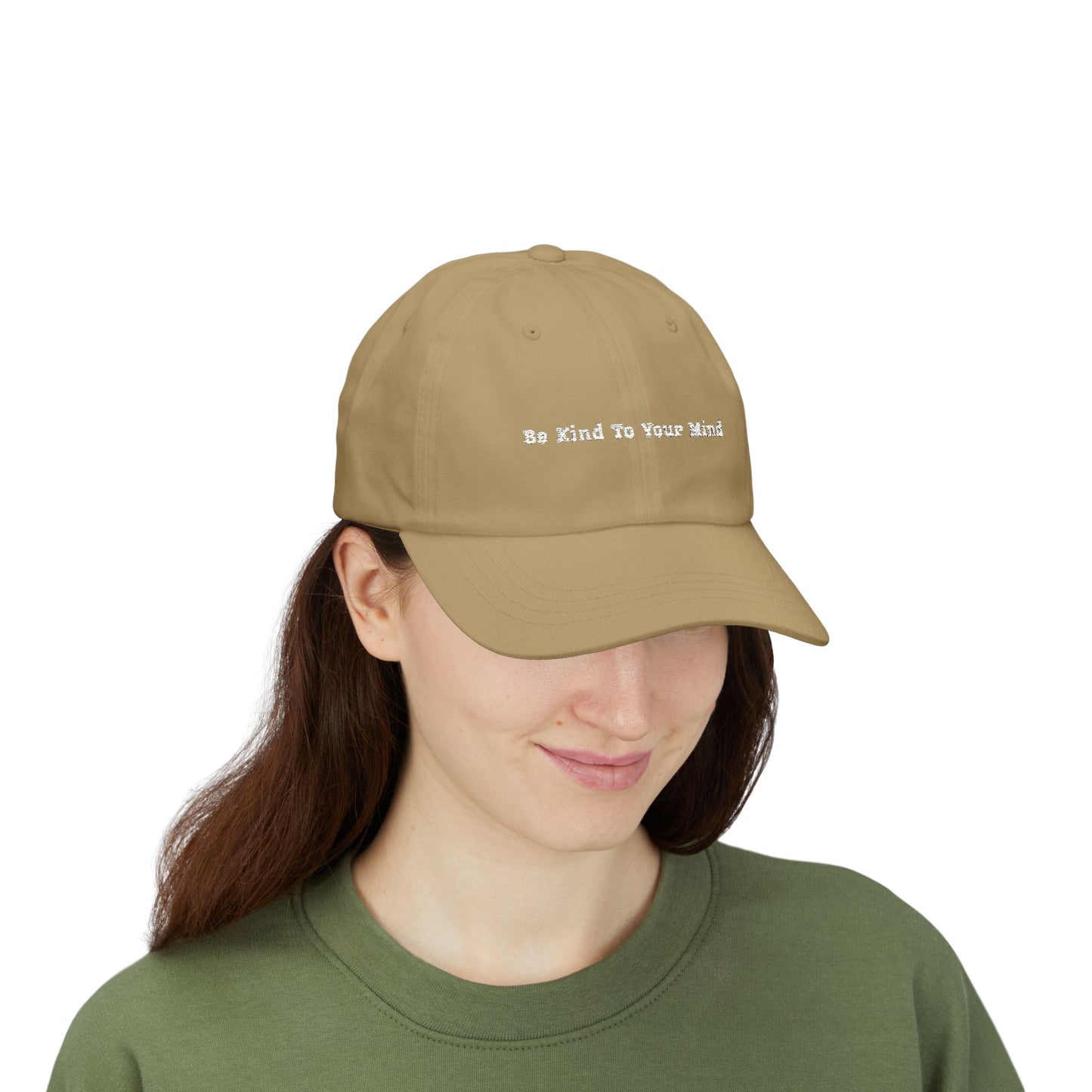 "Be Kind To Your Mind" Classic Dad Cap, Relaxed Style