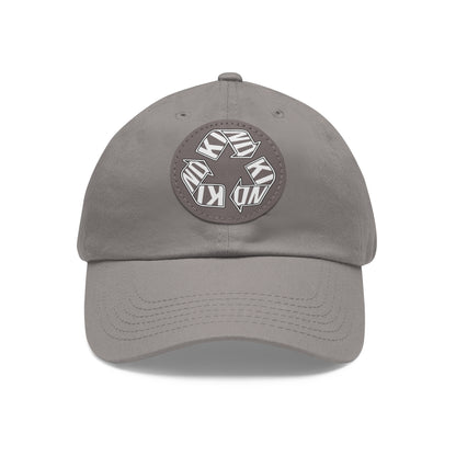 KIND Dad Hat with Leather Patch, Motivational Baseball Cap, Stylish Sun Hat