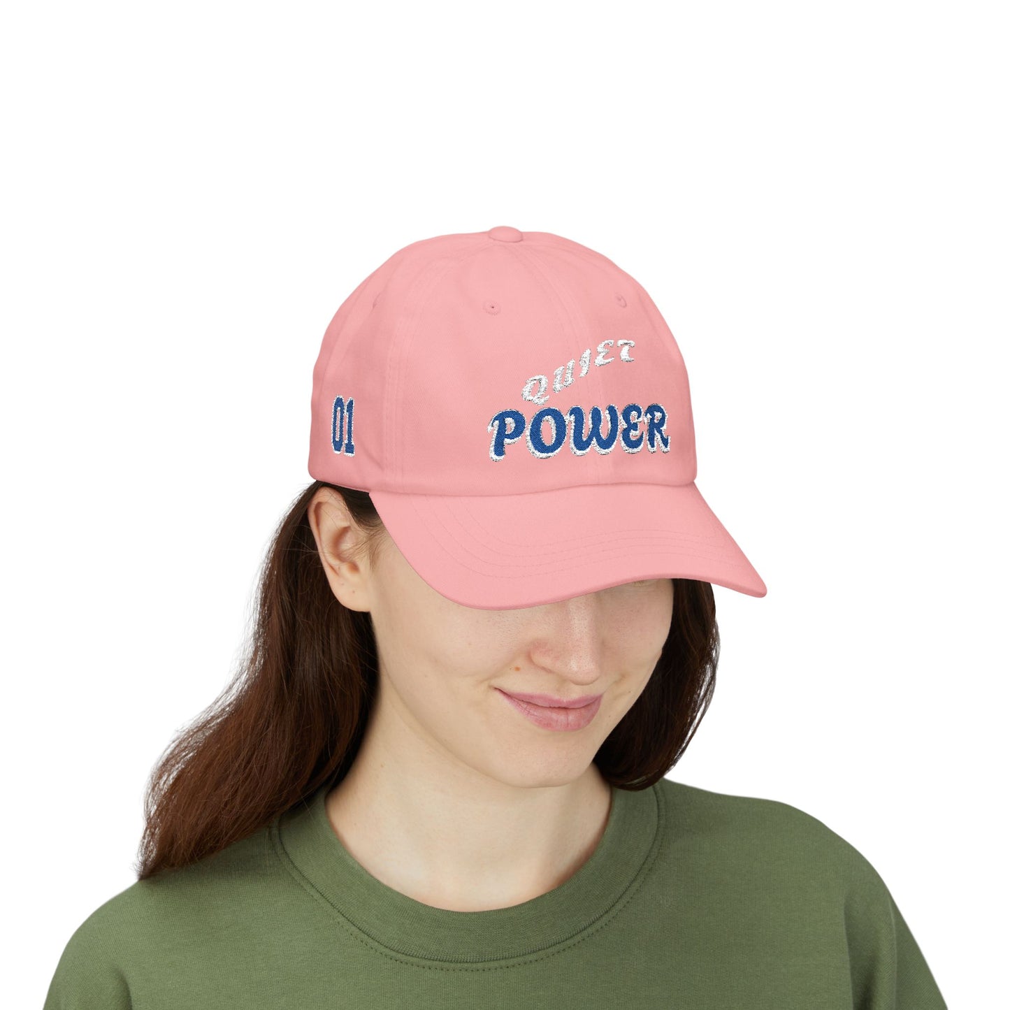 Dad Cap — 'Quiet Power' Embroidered Baseball Hat
