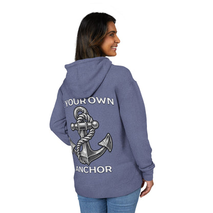 Be Your Anchor Hoodie - Unisex French Terry Pullover, Cozy Gift for Sailors, Nautical Theme, Motivational Apparel