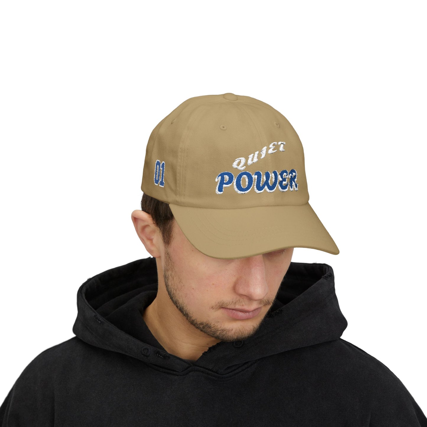 Dad Cap — 'Quiet Power' Embroidered Baseball Hat