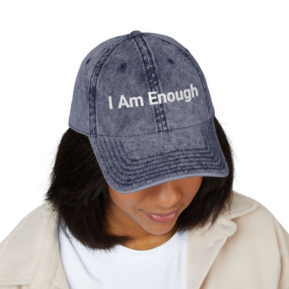 Embroidered Cap - Inspirational Vintage Hat