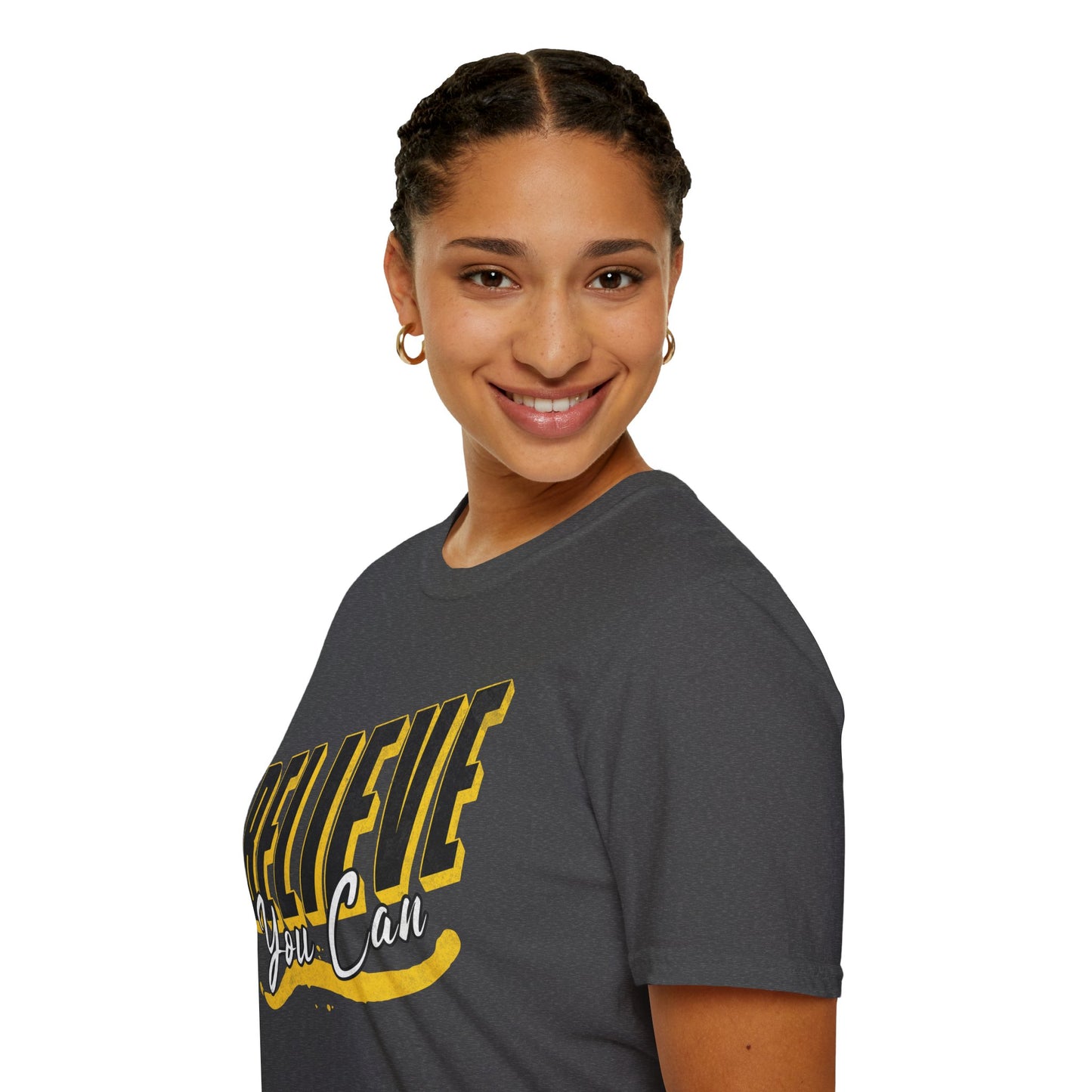 Believe you can T-Shirt, Motivational Tee, Unisex Graphic Shirt, Gift, Casual Wear, Summer Fashion