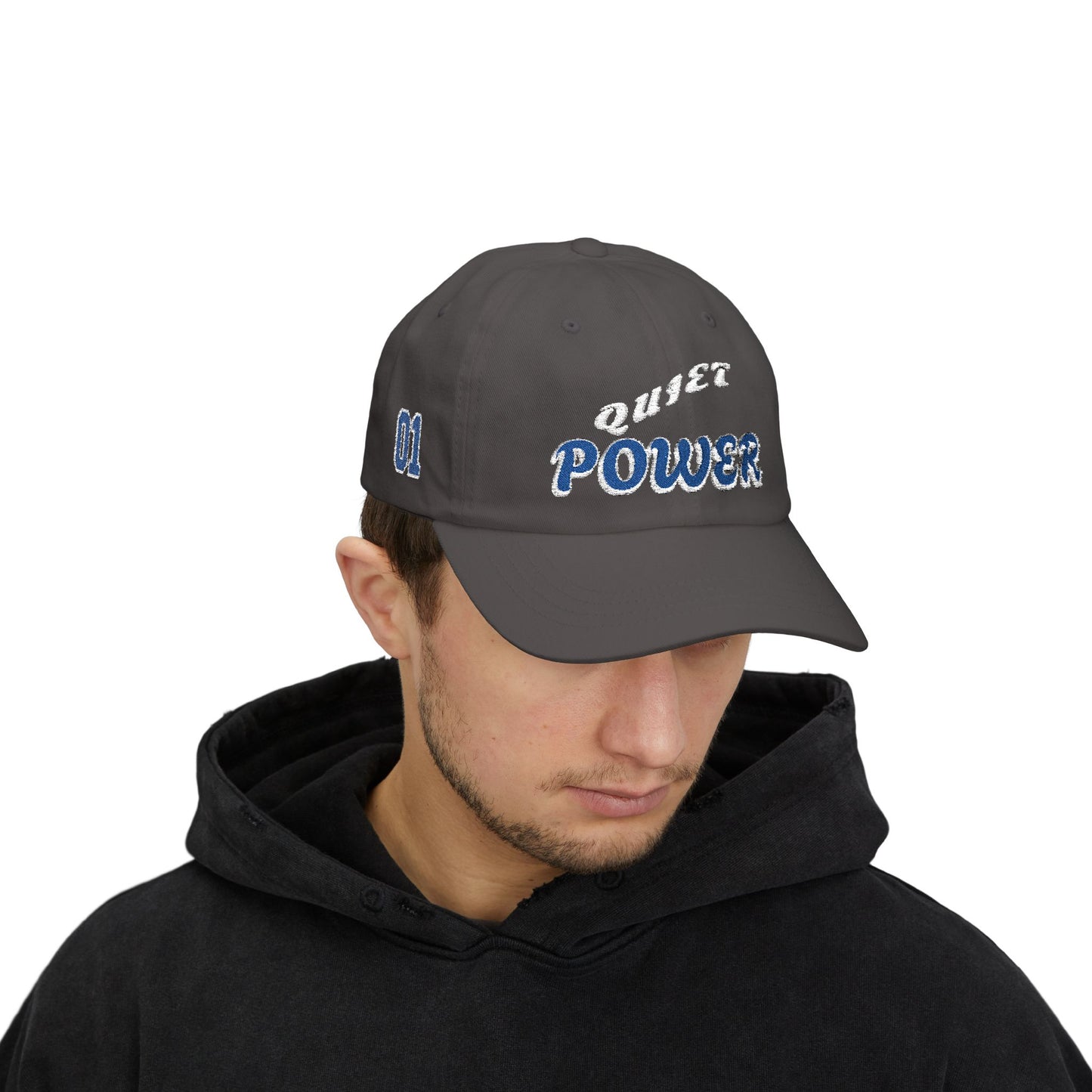 Dad Cap — 'Quiet Power' Embroidered Baseball Hat