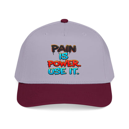 Pain Is Power Motivational Baseball Cap
