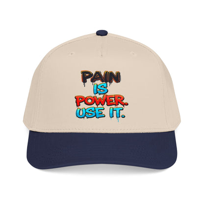 Pain Is Power Motivational Baseball Cap
