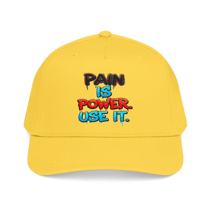 Pain Is Power Motivational Baseball Cap