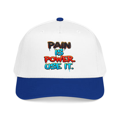 Pain Is Power Motivational Baseball Cap