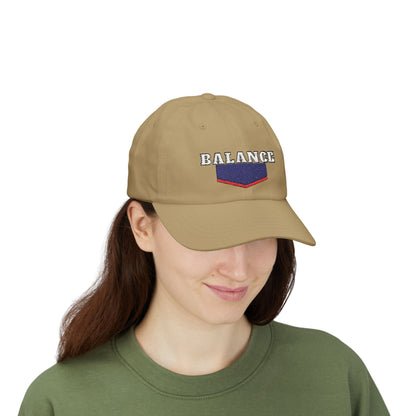 Balance Embroidered Dad Cap