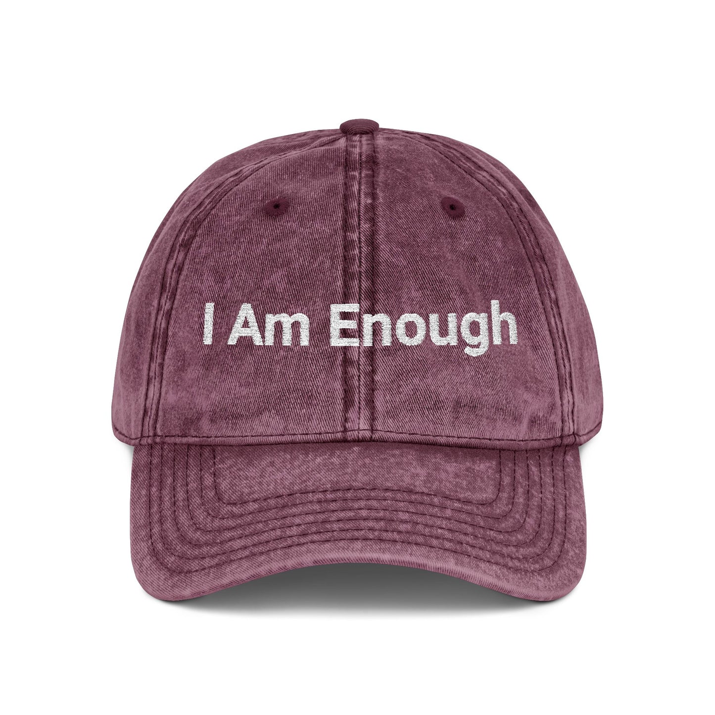 Embroidered Cap - Inspirational Vintage Hat